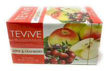 Load image into Gallery viewer, TEViVE APPLE &amp; CRANBERRY Pure Ceylon Black Tea 20 Tea Bags - Old City Spices FP
